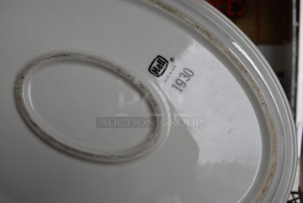 8 White Ceramic Plates. 14x10.5x1.5. 8 Times Your Bid! - Image 3 of 4