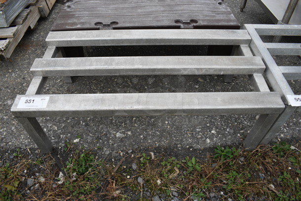 Metal Dunnage Rack. 36x18.5x12 - Image 1 of 4