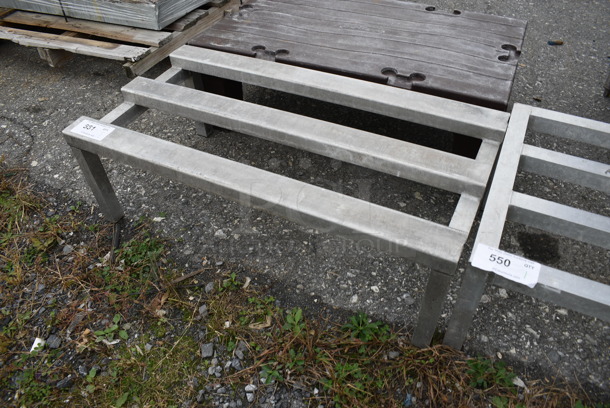 Metal Dunnage Rack. 36x18.5x12 - Image 3 of 4