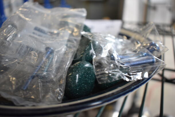 ALL ONE MONEY! Lot of Various Knobs in Dish! - Image 4 of 4
