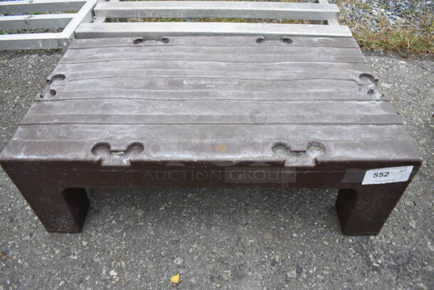 Brown Poly Dunnage Rack. 36x21x12 - Image 1 of 4