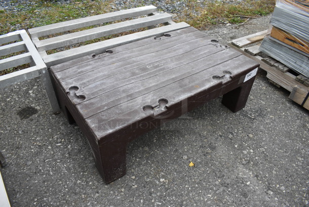 Brown Poly Dunnage Rack. 36x21x12 - Image 2 of 4