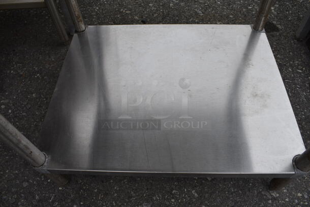 Stainless Steel Table w/ Undershelf and 2 Tier Overshelf. 36x30x68 - Image 5 of 5