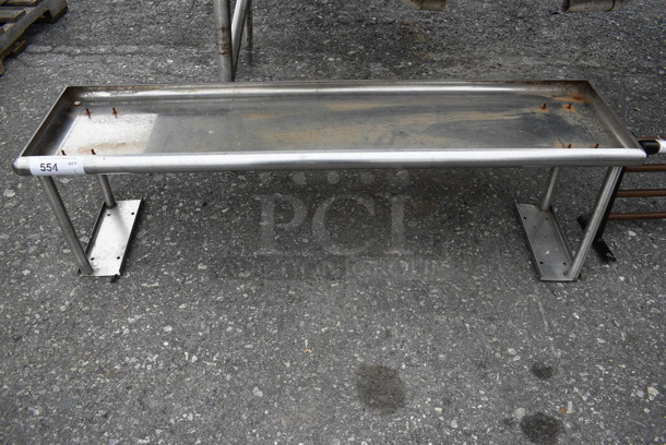 Stainless Steel Shelf. 48x12x14 - Image 1 of 4