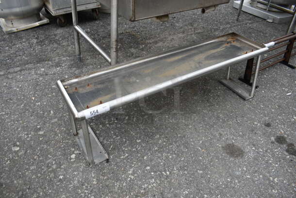 Stainless Steel Shelf. 48x12x14 - Image 2 of 4