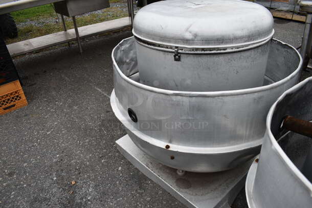Loren Cook Model 180V7B Metal Commercial Rooftop Mushroom. 208 Volts, 3 Phase. 38x38x38 - Image 3 of 9