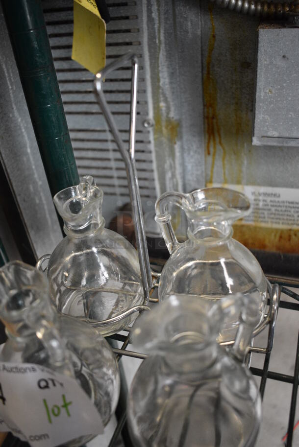 4 Glass Pitchers. Includes 3x3x4. 4 Times Your Bid! - Image 2 of 3