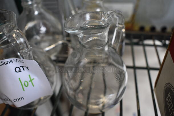 4 Glass Pitchers. Includes 3x3x4. 4 Times Your Bid! - Image 3 of 3