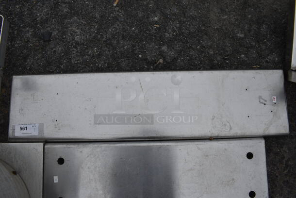 Metal Shelf. 48x12x2 - Image 1 of 3