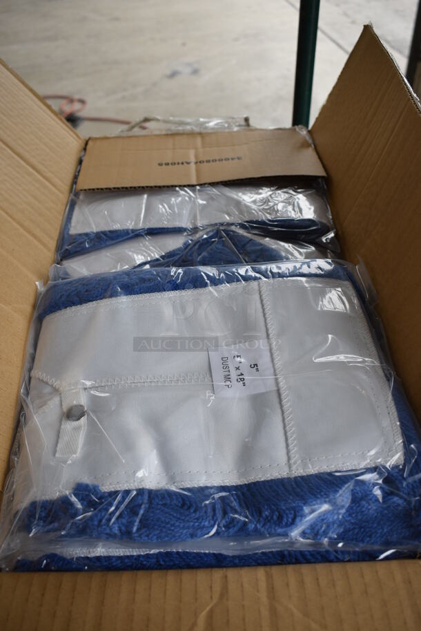 12 BRAND NEW IN BOX! Mop Heads and Metal Pieces. 5x18. 12 Times Your Bid! - Image 3 of 6