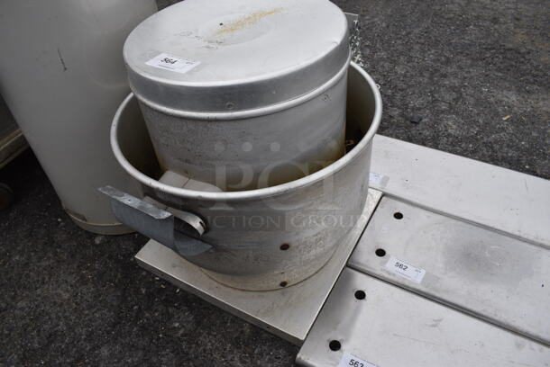 Greenheck Metal Commercial Rooftop Mushroom Exhaust Fan. 24x27x26 - Image 3 of 9