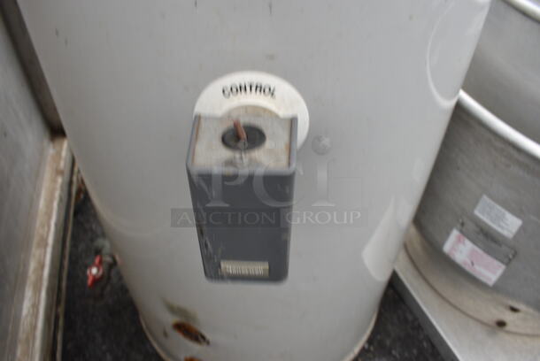 2006 Superstor Model SSU-45 Ultra Stainless Steel Indirect Fired Water Heater. 19x23x52 - Image 4 of 6