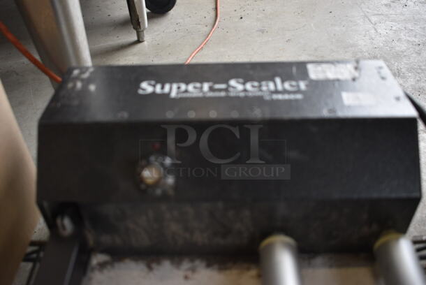 Super Sealer Model SS-24DS Metal Sealer. 11x30x6 - Image 3 of 6