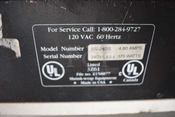 Super Sealer Model SS-24DS Metal Sealer. 11x30x6 - Image 5 of 6