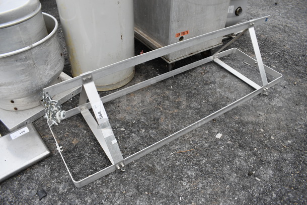 Metal Pot Rack. 64x20x18 - Image 2 of 5