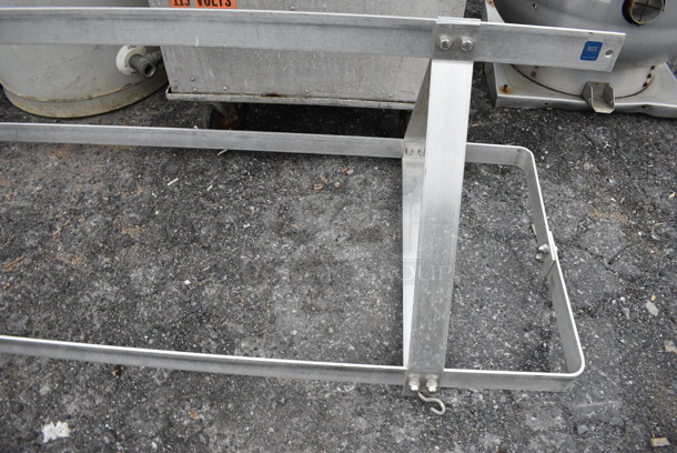 Metal Pot Rack. 64x20x18 - Image 4 of 5