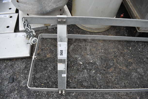 Metal Pot Rack. 64x20x18 - Image 5 of 5