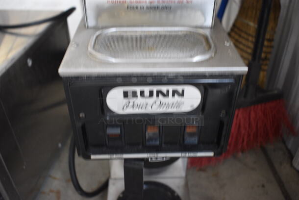 NICE! Bunn Model S Stainless Steel Commercial Countertop 3 Burner Coffee Machine w/ Poly Brew Basket. 120 Volts, 1 Phase. 8x18x21.5 - Image 2 of 7