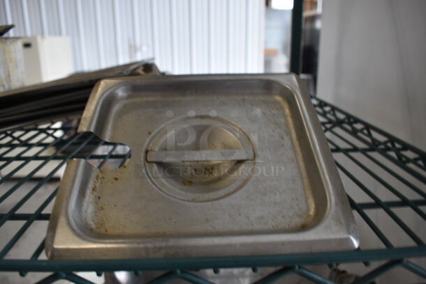 2 Metal 1/6 Size Drop In Bin Lids. 2 Times Your Bid! - Image 2 of 2