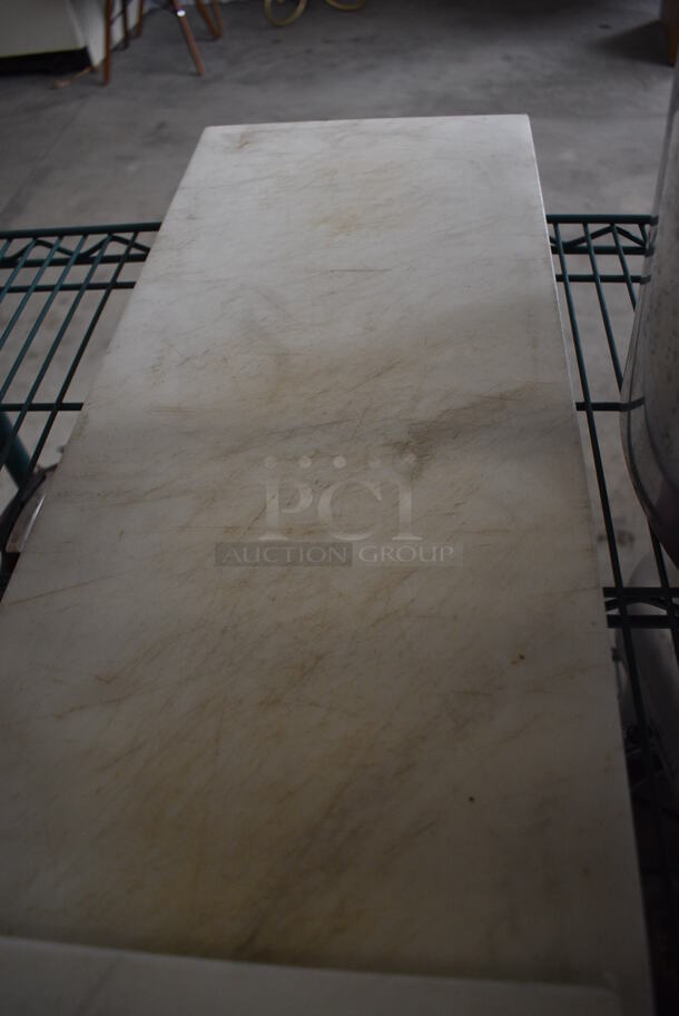 3 White Cutting Boards. 33.5x10x0.5. 3 Times Your Bid! - Image 4 of 4