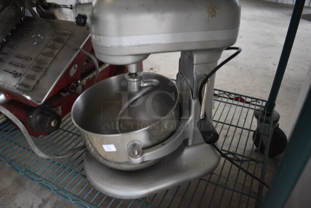 KitchenAid Model KP26M1XNP Metal Countertop 6 Quart Planetary Mixer w/ Mixing Bowl and Dough Hook. 10x14x16. Tested and Working! - Image 5 of 8