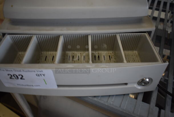 Sharp Model XE-A102 Countertop Cash Register. 13x14x9 - Image 5 of 7