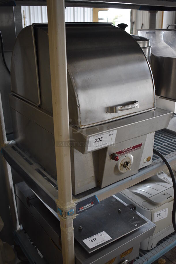 NICE! Hotpoint Model HF6 Stainless Steel Commercial Countertop Food Warmer w/ Dome Lid. 220-240 Volts. 14.5x25x22 - Image 2 of 8