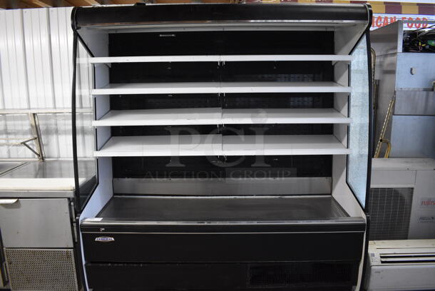 GREAT! Federal Industries Model RSSM678SC Metal Commercial Floor Style Grab N Go Open Merchandiser. 120/208-240 Volts, 1 Phase. 71x35x78 - Image 1 of 7