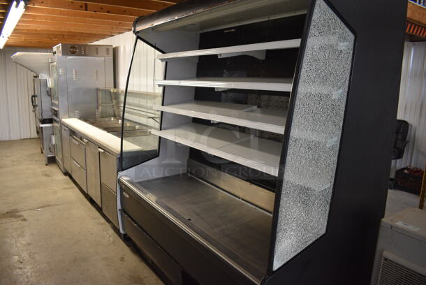 GREAT! Federal Industries Model RSSM678SC Metal Commercial Floor Style Grab N Go Open Merchandiser. 120/208-240 Volts, 1 Phase. 71x35x78 - Image 3 of 7