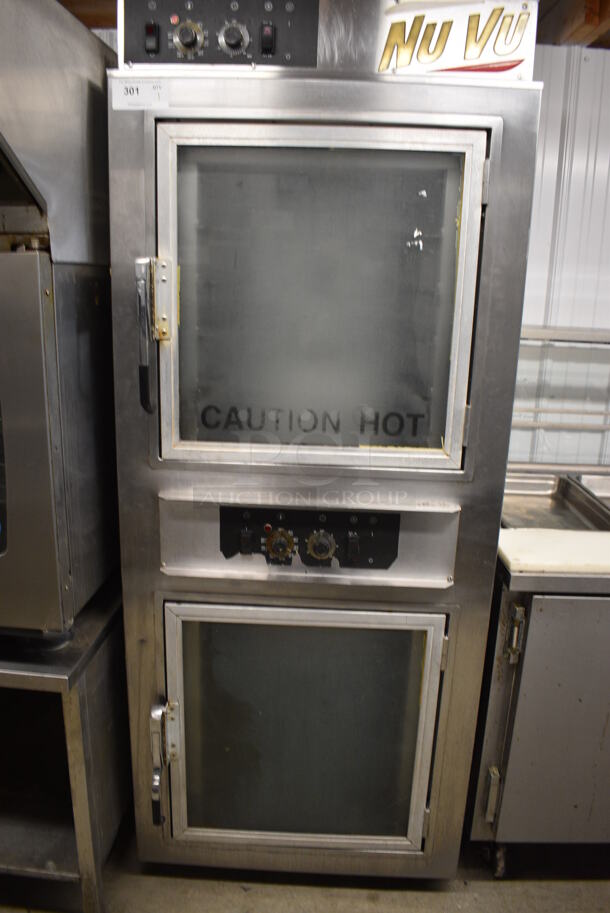 GREAT! Nu Vu Stainless Steel Commercial Electric Powered Oven Proofer. 30x35x76.5 - Image 1 of 7