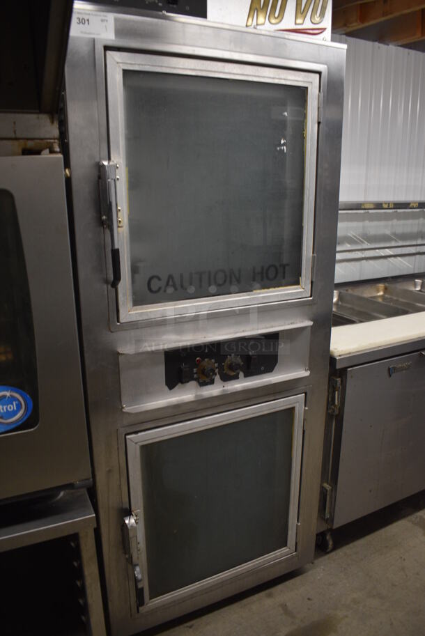 GREAT! Nu Vu Stainless Steel Commercial Electric Powered Oven Proofer. 30x35x76.5 - Image 2 of 7