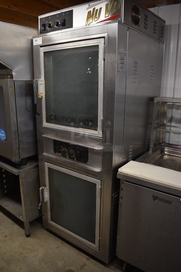 GREAT! Nu Vu Stainless Steel Commercial Electric Powered Oven Proofer. 30x35x76.5 - Image 3 of 7