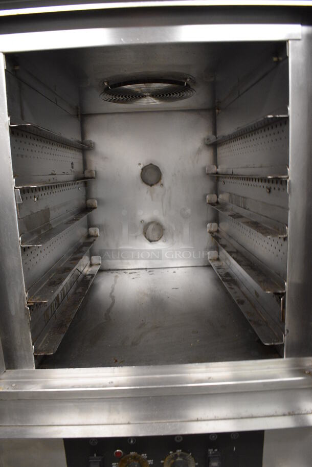 GREAT! Nu Vu Stainless Steel Commercial Electric Powered Oven Proofer. 30x35x76.5 - Image 5 of 7
