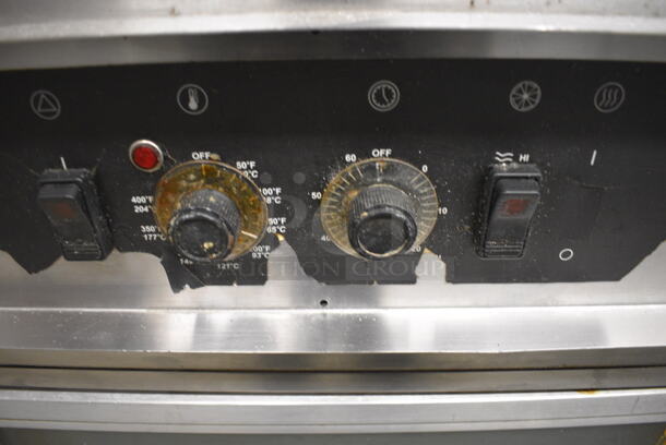 GREAT! Nu Vu Stainless Steel Commercial Electric Powered Oven Proofer. 30x35x76.5 - Image 6 of 7