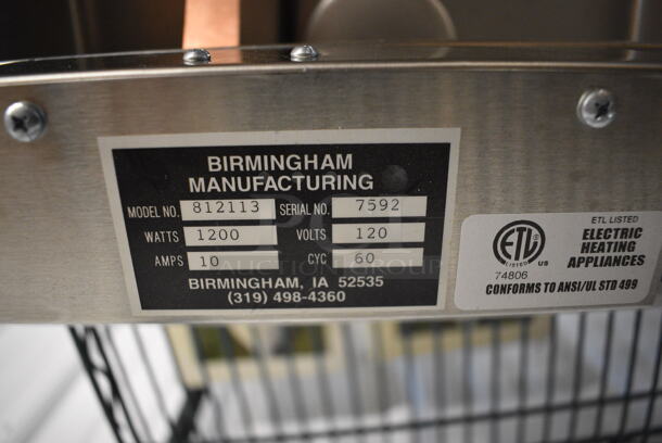 Birmingham Model 812113 Stainless Steel Condensate Pan. 120 Volts, 1 Phase. 13x14x7 - Image 5 of 6