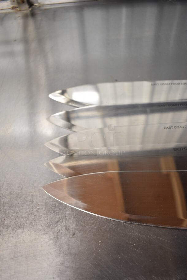 5 SHARPENED Metal Chef Knives. 15". 5 Times Your Bid! - Image 2 of 4