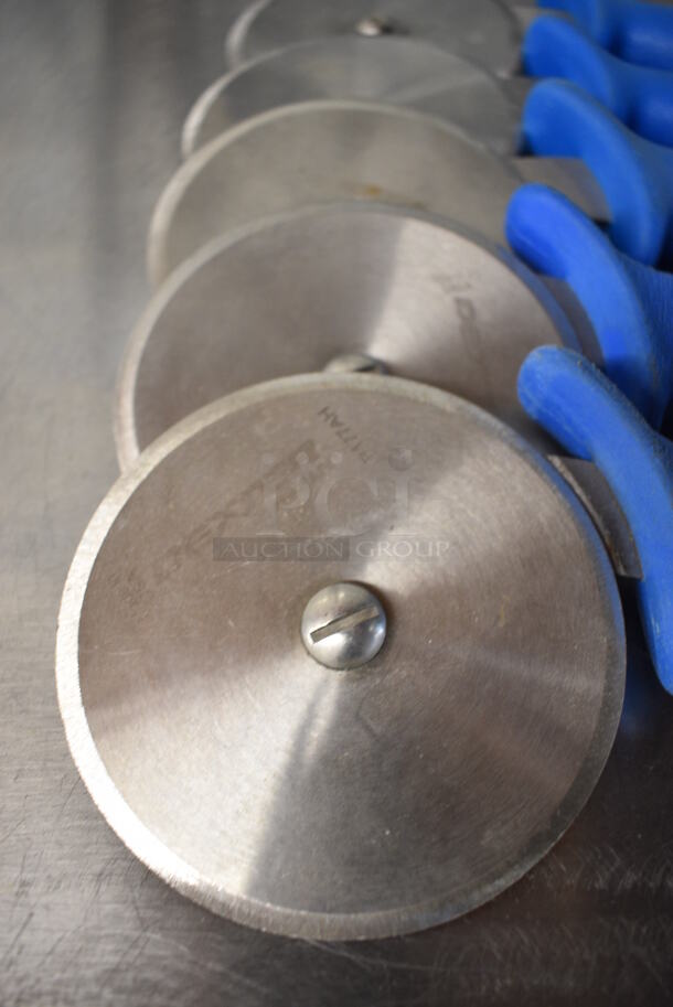 5 Metal Pizza Pie Cutters. 9.5". 5 Times Your Bid! - Image 2 of 4