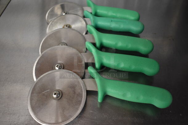 5 Metal Pizza Pie Cutters. 9.5". 5 Times Your Bid! - Image 1 of 4