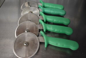 5 Metal Pizza Pie Cutters. 9.5". 5 Times Your Bid!
