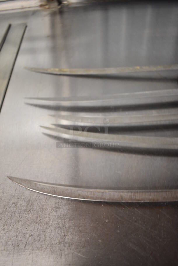 5 SHARPENED Metal Boning Knives. Includes 16". 5 Times Your Bid! - Image 2 of 3