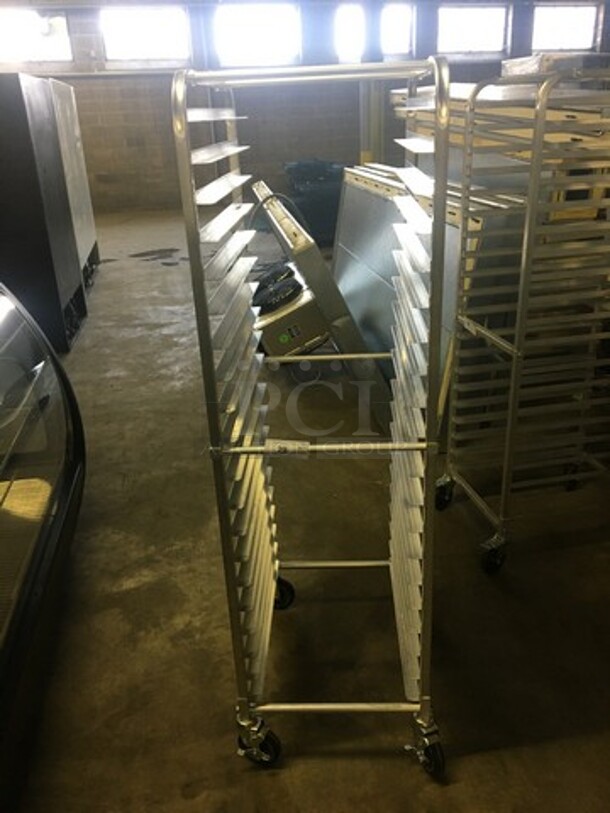 NEW! OUT OF THE BOX! Royal Commercial Pan Transport Rack! On Casters!