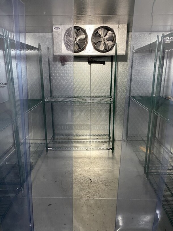 AMAZING! LATE MODEL 2018 Norlake 10 X 10 Walk In Freezer! With Floor! With Compressor! Model KVDP36X78 Serial 18110057! Working When Removed! Please Call Or Text 646-245-6779 For Video! - Image 12 of 12