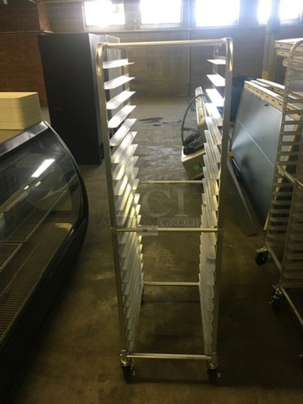 NEW! OUT OF THE BOX! Royal Commercial Pan Transport Rack!  On Casters!