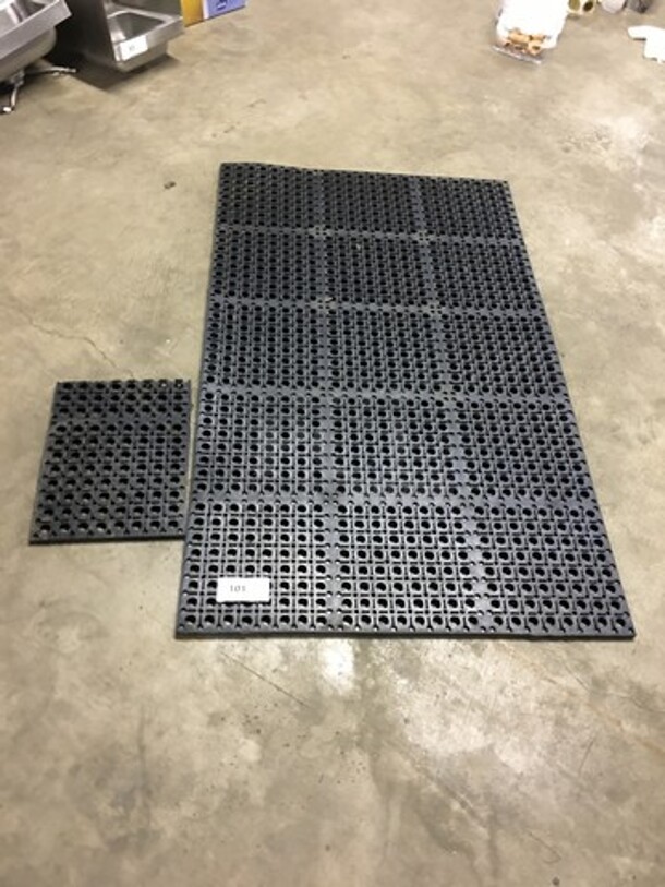 Black Anti Fatigue Floor Mat!