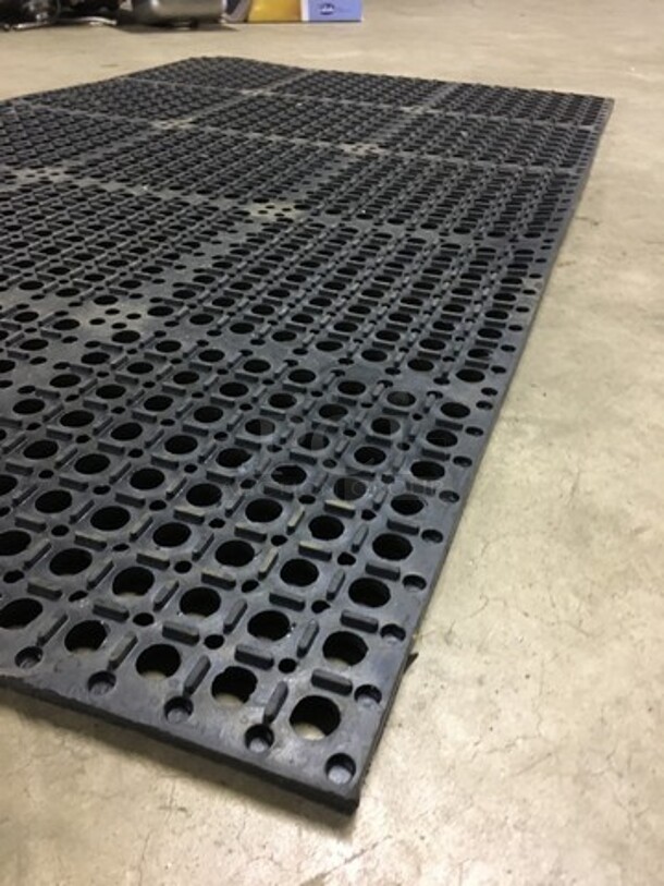 Black Anti Fatigue Floor Mat! - Image 2 of 4