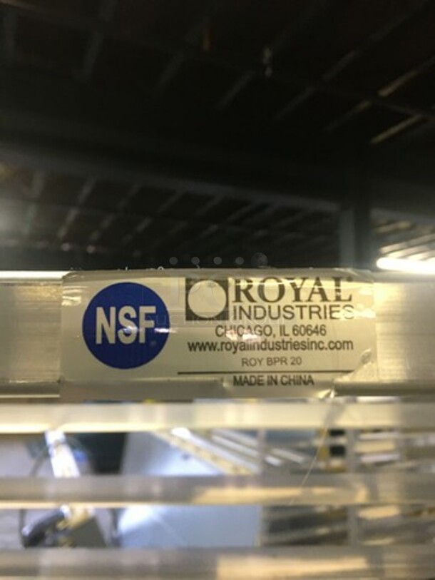 NEW! OUT OF THE BOX! Royal Commercial Pan Transport Rack!  On Casters! - Image 5 of 5