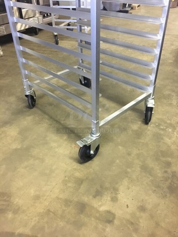 NEW! OUT OF THE BOX! Winco Commercial Pan Transport Rack! On Casters! - Image 3 of 4