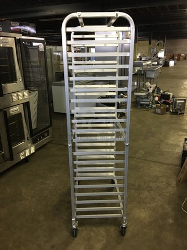 NEW! OUT OF THE BOX! Commercial Pan Transport Rack! On Casters! - Image 2 of 4