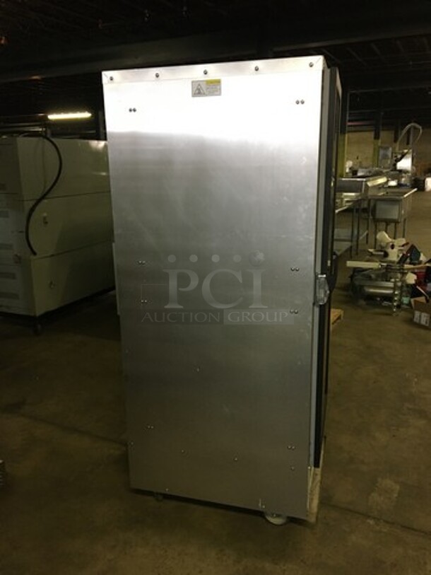 AMAZING! LATE MODEL Cres Cor Commercial Food Warming/Holding Cabinet! With View Through Door! All Stainless Steel! Model 121PH1818D Serial HBIJ0005074752! 120/125V 1Phase! On Commercial Casters! Working When Removed! - Image 2 of 8