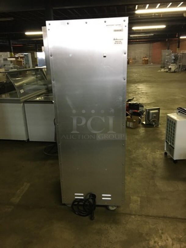 AMAZING! LATE MODEL Cres Cor Commercial Food Warming/Holding Cabinet! With View Through Door! All Stainless Steel! Model 121PH1818D Serial HBIJ0005074752! 120/125V 1Phase! On Commercial Casters! Working When Removed! - Image 3 of 8